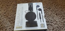 2 pack Headphones EarBuds Ear Buds Sentry Harmony Bluetooth Folding Adjustable
