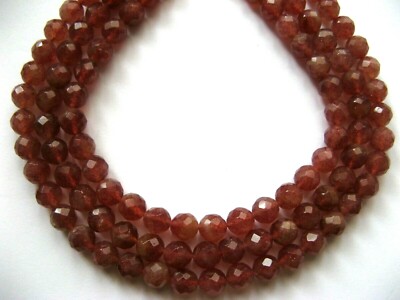 Collier a tre fili agata nera, agata arancione - Marakò Gioiello