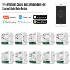 Tuya Bluetooth Smart Curtain Switch Module for Roller Shutter Blind App Control