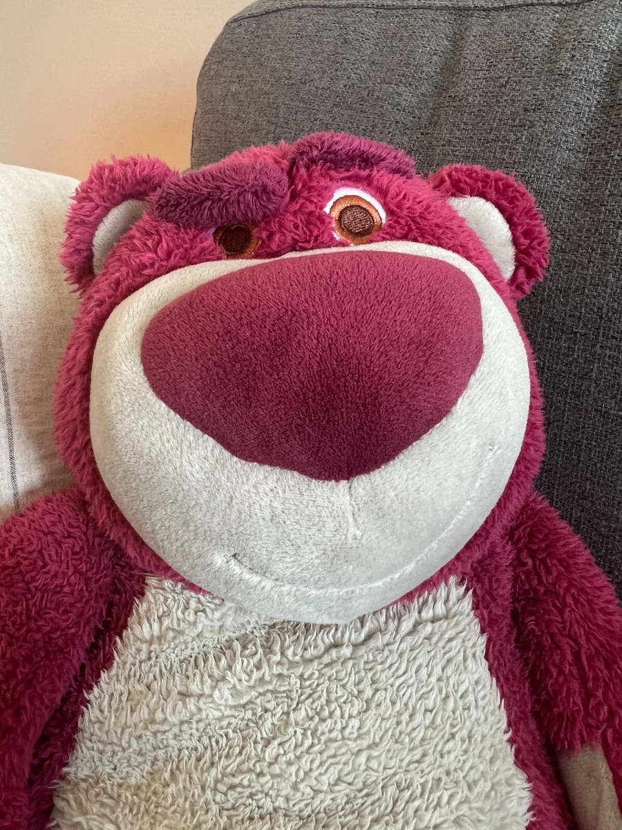 Disney Store Pixar Toy Story 3 Lotso Huggin Bear Strawberry Scented 15  Plush