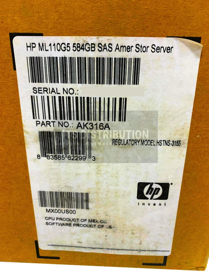 AK316A I New Sealed HP ProLiant ML110 G5 Network Storage Server - Image 2 of 4