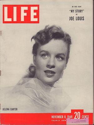 LIFE November 8,1948 Helena Carter / Loe Louis / Cosmic Rays / Citation Wins
