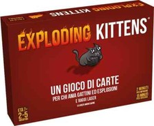 Exploding Kittens Gioco da Tavolo di Carte per Bambini da 7+ Anni 7605 Asmodee