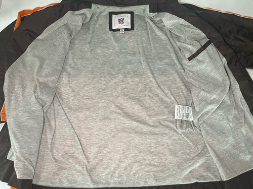 Vintage NFL Pro Player Cleveland Browns Windbreaker Full Zip Jacket Size Large - Bild 13 von 14
