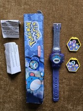 Pokemon World Watch BurgerKing 2000 With Box Etc Untested Vintage Collectable