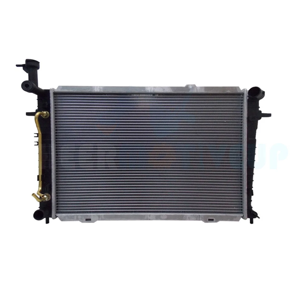 Brand New Cooling Fan & Aluminum Radiator Kit for 2005-2008 Kia Sportage 2.7L Foto 2 de 4