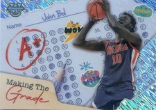 2025 Bowman Best University U JOHN BOL #MG-16 MAKING THE GRADE SHIMMER!