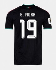Gilberto Mora #19 Mens Adidas Mexico Third WC Fan Jersey
