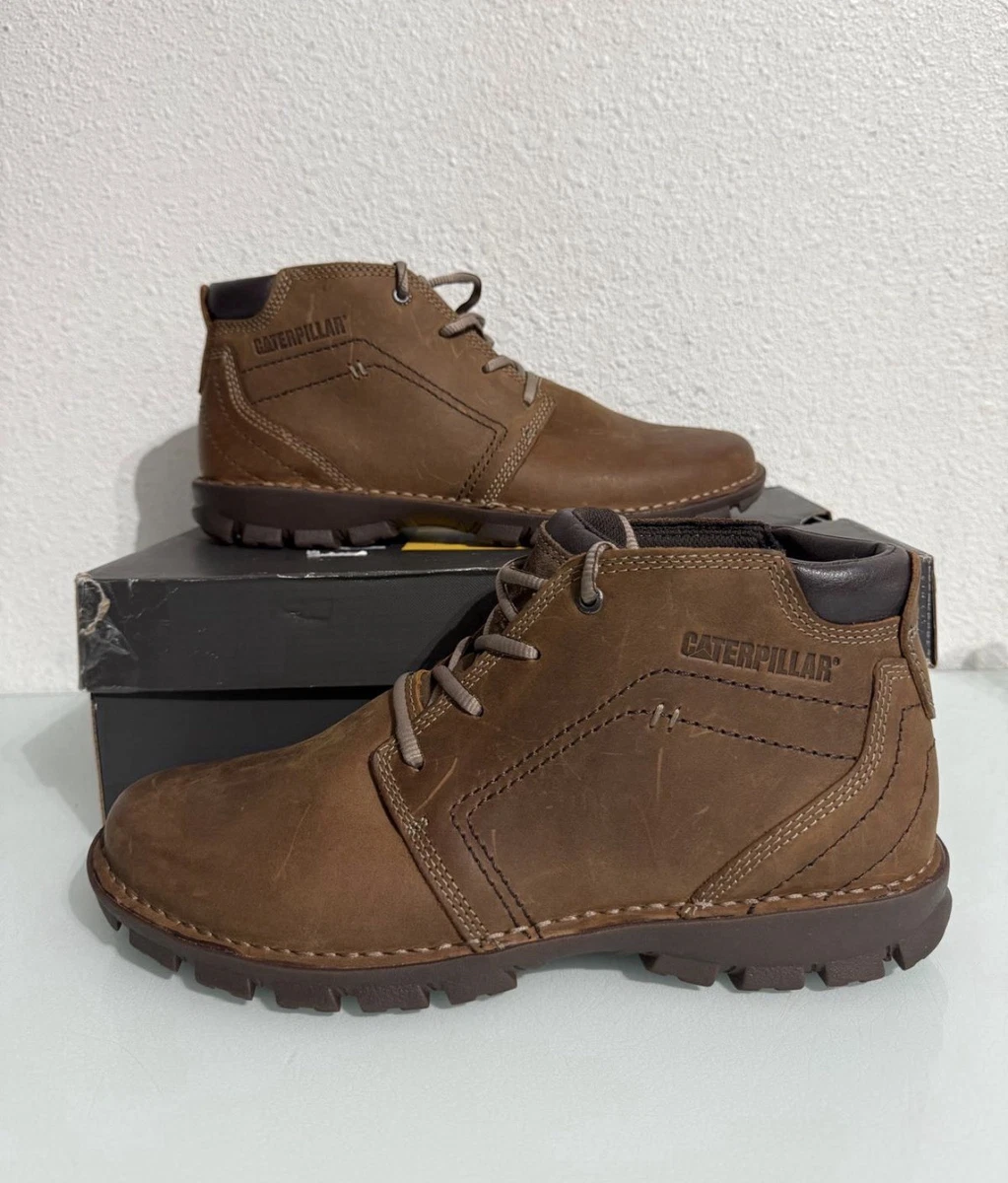 Caterpillar - RARE- Beige Boots - Working/Style/Winter/Spring - Size (9.5) (US) Caterpillar 89162 Mens Second Shift 6 Inch Steel Toe Work Boot main image 2