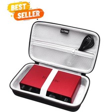 Hard Case Compatible with Focusrite Scarlett 2i2 4th Gen/Solo 4th Gen / 4i4 4...