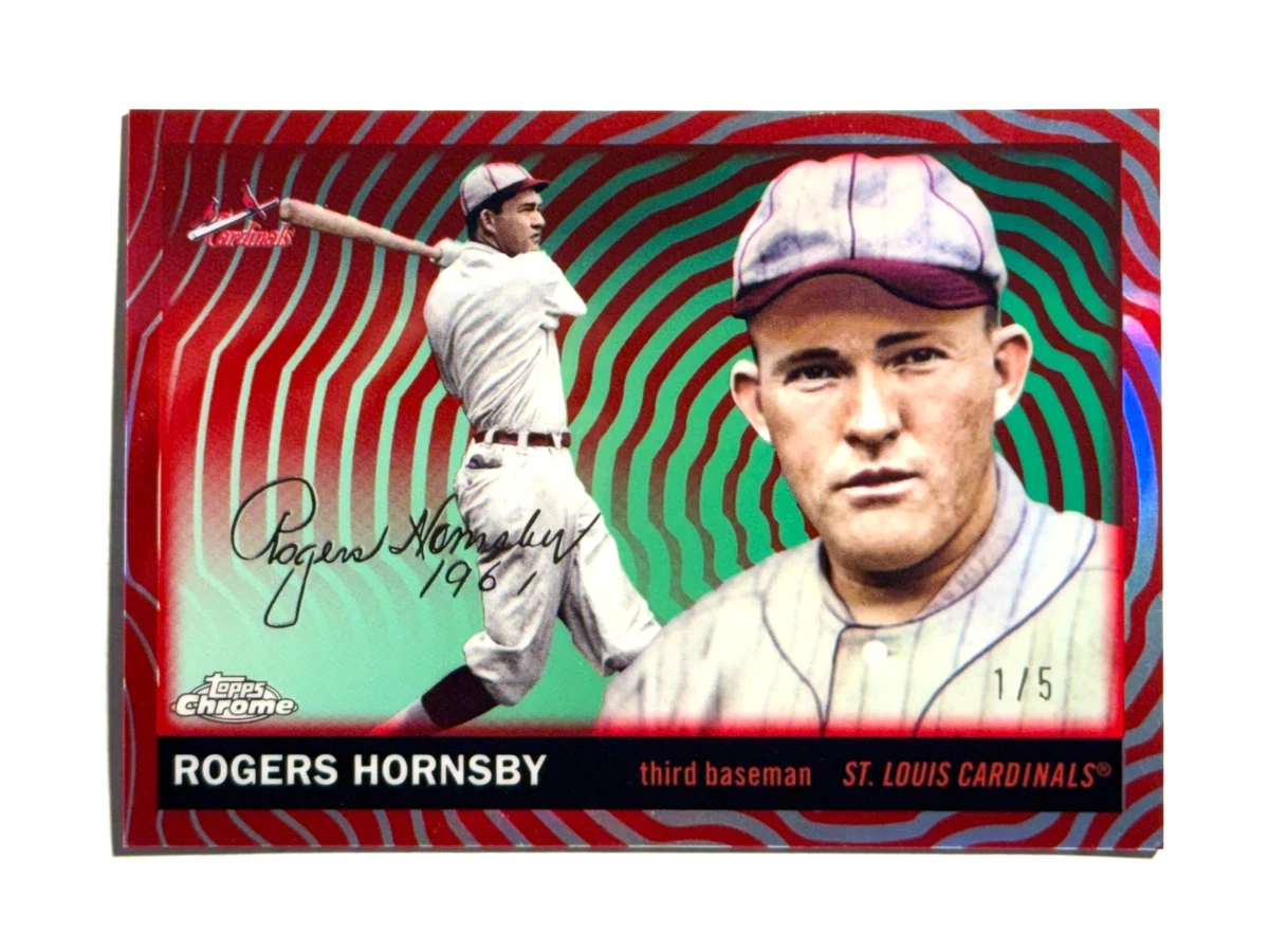 Rogers Hornsby Baseball Trading Cards for sale | eBay