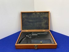 Custodia da presentazione vintage in legno Smith & Wesson - adatta per revolver 4" K-Frame
