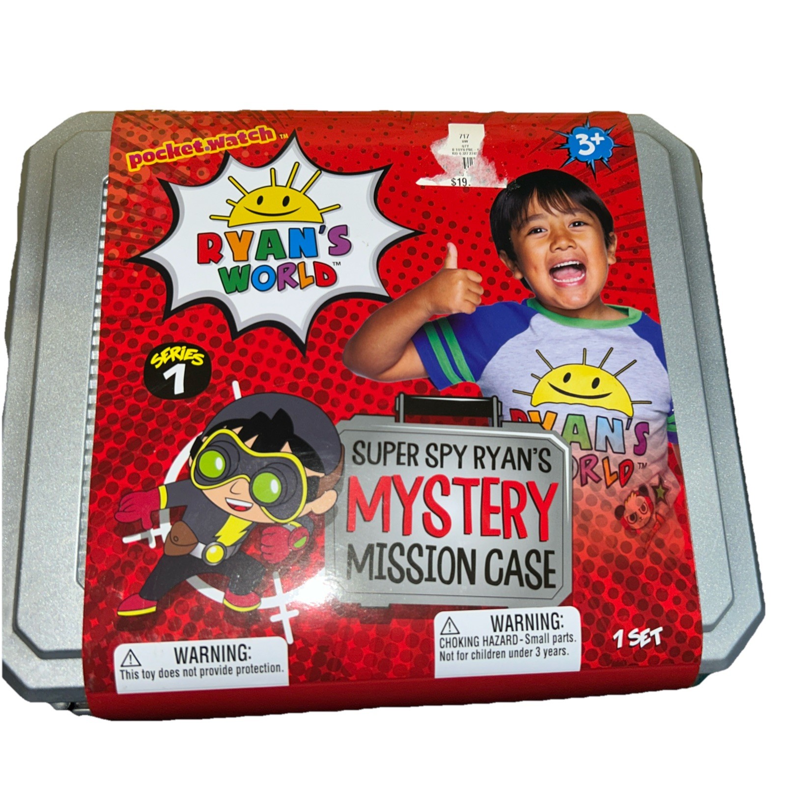 RYAN'S World Ryan SUPER SPY RYAN'S MYSTERY Mission Case NEW 