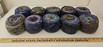 10x NORO KOCHORAN YARN 50% Wool 20% Silk & 30% Angora Bulky Color 21 NWT Japan - Photo 1/4