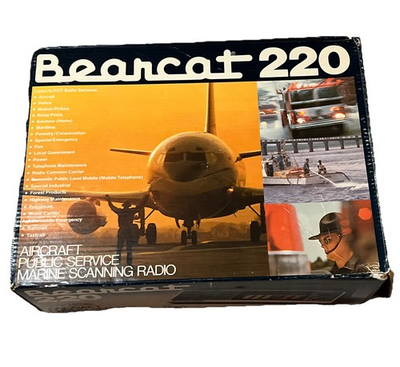 #ad #ad New Bearcat 220 VHF Analog Radio Scanner 7 Frequency Public Service Bands $98.25