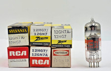 12HG7 / 12GN7 8 Tubes New (New Old Stock) Test New 1 Year Warranty 12BY7A