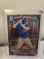 2025 Bowman - Chrome Prospects Jonathon Long #BCP-58 Reptilian Refractor (RC)