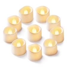 Homemory 12x Flickering Flameless LED Candles Battery Operated 200H Fake