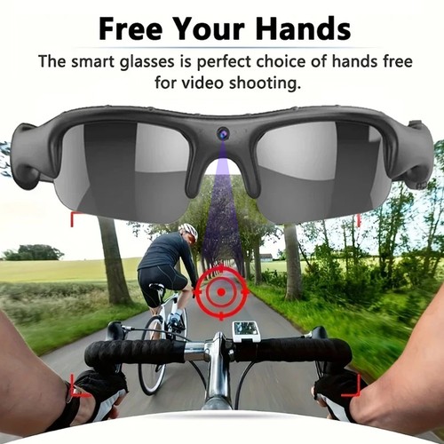 HD 1080P Digital Mini WiFi Camera Glasses Audio Video Recorder Eyeglasses Camera - Picture 11 of 23