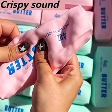 Butter Stick Squishy Stress Ball ASMR Crunchy Fidget Toy Anxiety