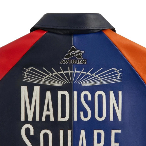 Kith x Avirex MSG Sports Icon Leather Jacket – Limited Edition Streetwear - Picture 4 of 8
