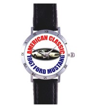 AMERICAN CLASSIC 1967 FORD MUSTANG WATCH: AUTO, PONY, CAR, RARE COLLECTIBLE 