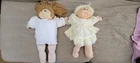 Vintage Cabbage PATCH 1 DOLL  1979-1982 Labled & 1 Unknown  Both PERFECT CLEAN