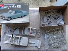 Amt 8209 1962 Chevrolet Impala Ss Convertible 125 Open Parts Only Model Kit Amt 8209 1962 Chevrolet Impala Ss Convertible 125 Open Parts Only Model Kit