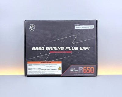 MSI B650 Gaming Plus WiFi Mainboard ATX AM5 DDR5 WiFi 6E 2.5G LAN M.2 Ryzen 9000