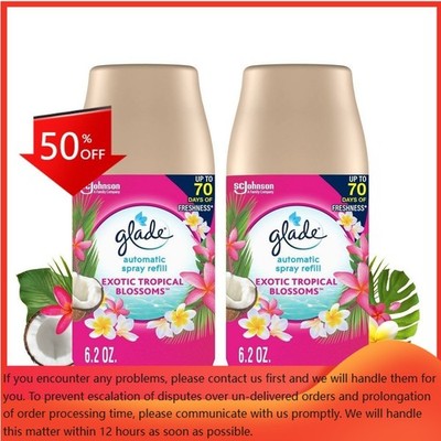 Glade Automatic Air Freshener Room Spray Scent Refills - Exotic 6.2oz/2ct
