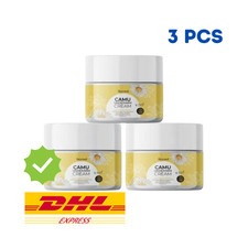 3x Camu Beyond Underarm Cream White Armpits Groin Light Texture Absorbs Quickly