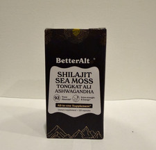 BetterAlt Sea Moss Shilajit, Maca Root, Ginkg...