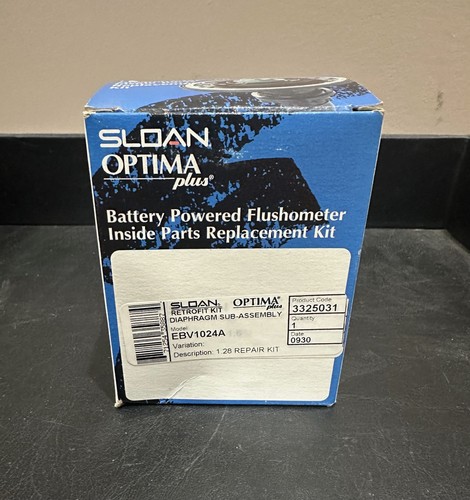 Sloan EBV1024A Battery Powered Flushometer Inside Parts Replacement Kit  3325031