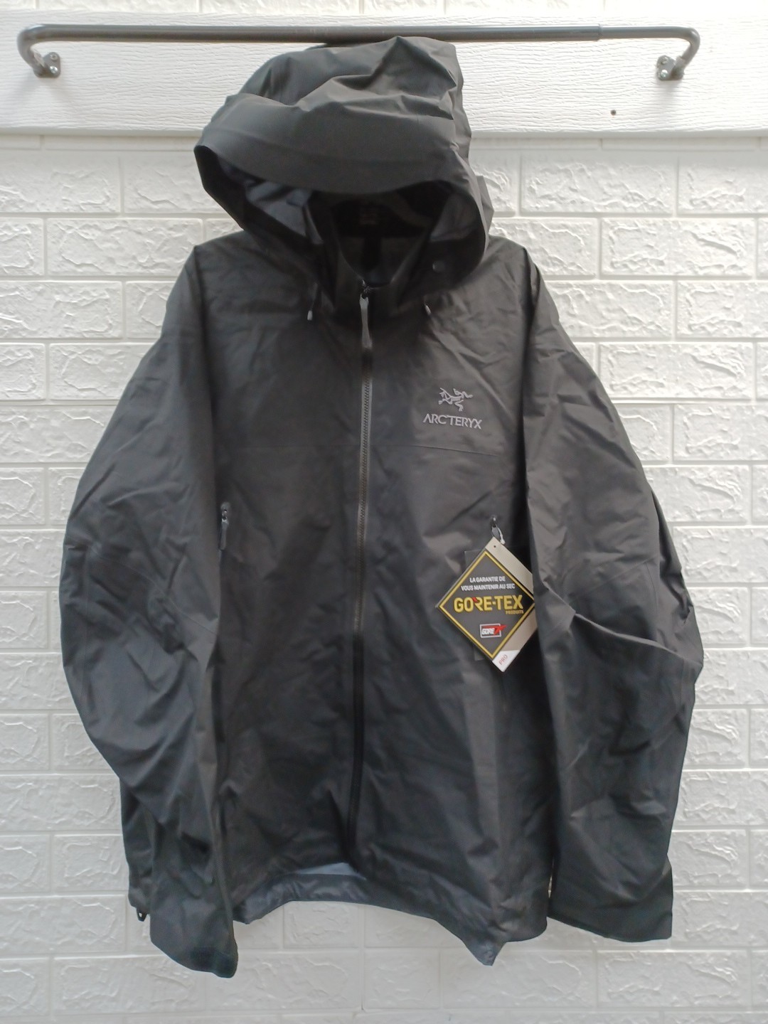 ARC'TERYX NUOVO Arc’teryx Black Beta AR Shell Jacket Goretex Pro taglia XXLarge US