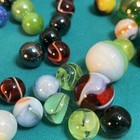  Vintage Marbles - Marble Lot - Mixed Designs - Over 80 Marbles With Jar  — photo 6