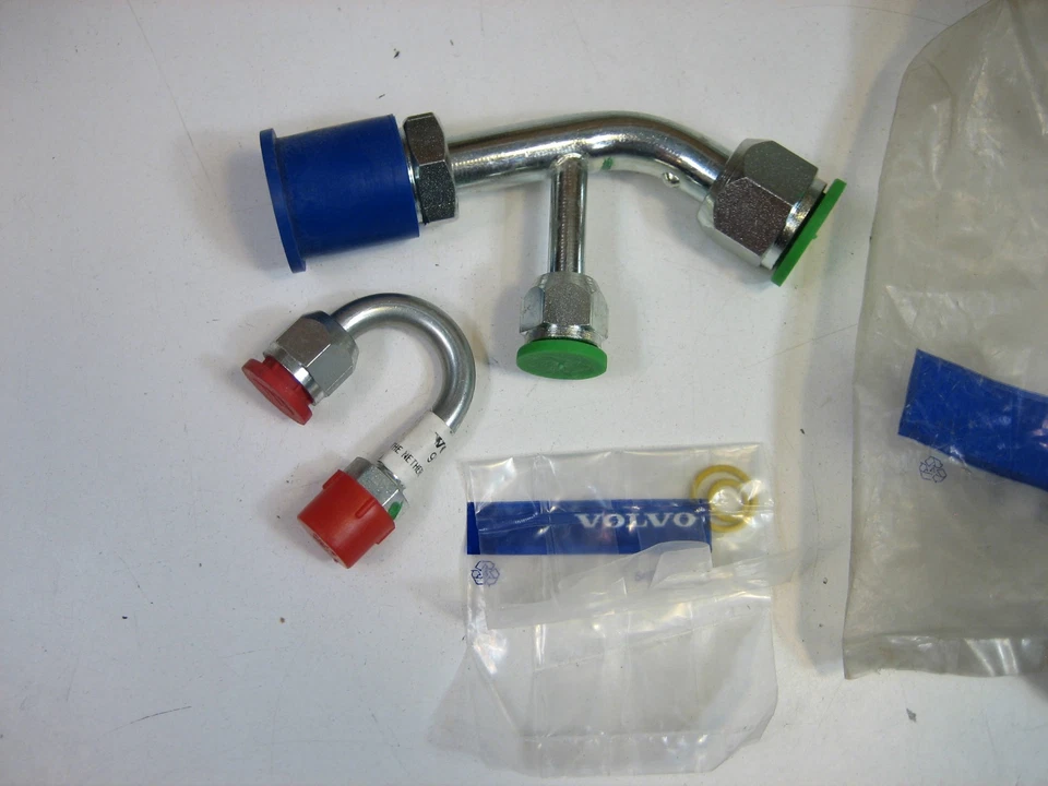 Kit de conversión de aire acondicionado parcial genuino Volvo 940 960 740 240 R134a 1991 1992 aire acondicionado Foto 3 de 4