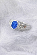 Sterling Silver Stunning Feather Design Ring