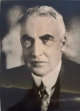 1920s Warren G. Harding USA Presidential Portrait Press Photo