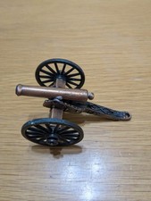 Brass Cast Iron Cannon MFCO Toy 1/31