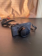 Fujifilm Fuji X30 12.0MP Digital Camera W/Battery, Cables - Black Tested