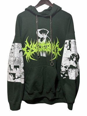 #ad Ghost Supply Hunter Hoodie Kurapika vs Uvogin Phantom Troupe Magna W Chains XL $142.99