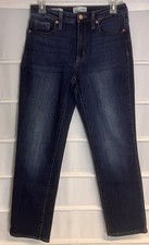 Universal Thread High Rise Slim Straight Stretch Cotton Denim Jeans 4/27R EC