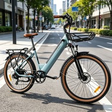 E-Bike 26 Zoll Elektrofahrrad 250W 626Wh Fahrrad Pedelec e Citybike Damen …