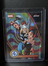 2026 Topps Finest Fantastic 4 Thor 1960s Blacklight Rare Blue Lava /150