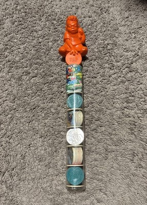 RARE HTF 1995 RETRO TNT KAPS SLAMMIN' CANE 80 PLUS KAPS 3 SLAMMERS NEVER OPENED