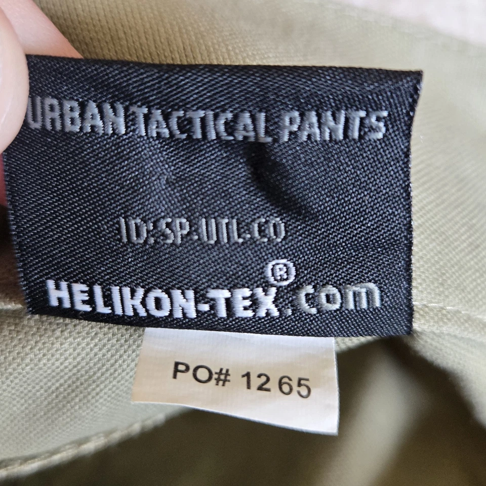 Pantalones tácticos urbanos Helikon Tex para hombre XXL 38x32 UTP carga militar tostado Foto 4 de 4