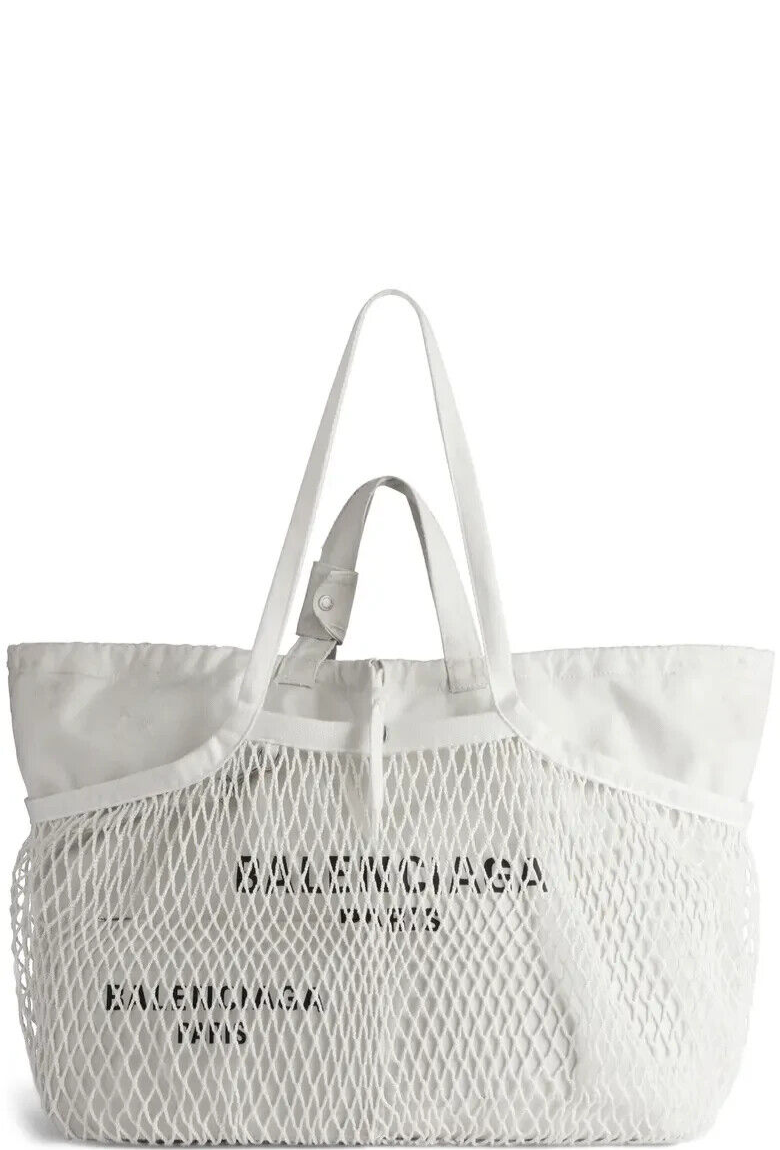 バレンシアガ Balenciaga 24/7 M Tote Bag Balenciaga 24/7 fishnet tote bag Balenciaga