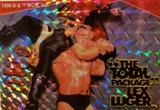 WCW/NWO--WRESTLING LEGENDS--NEW-- 1998 Prismatic Vending Machine Sticker  77 