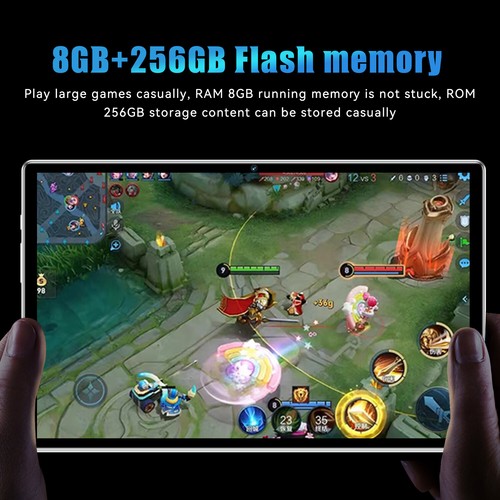 2025 Gifts 12S Pro Tablet PC 8+256GB 24+48MP Android 8000mAh WiFi Tablet Pad - Picture 6 of 23