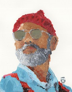 Bill-Murray-Steve-Zissou-Abstract-Palette-Knife-Contemporary-Painting-Art-Print